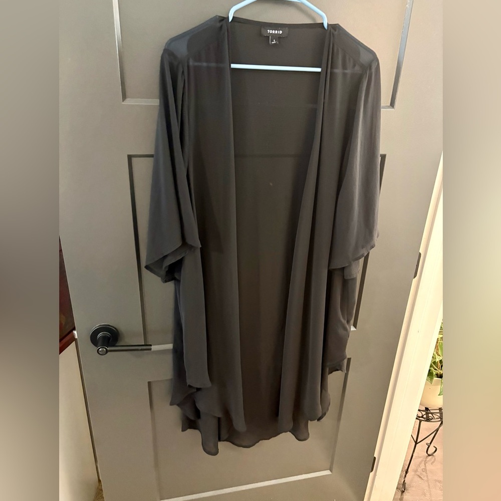 Torrid Black Women's Kimono